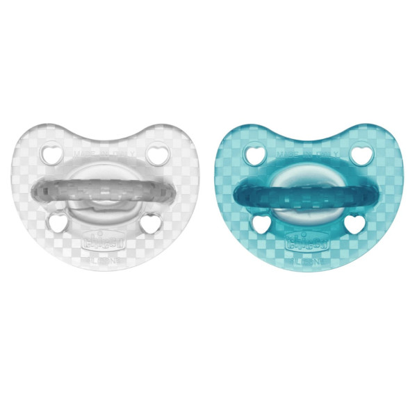 Chicco chupeta 73035320000 Physio Luxe Silicone 16-36m x2