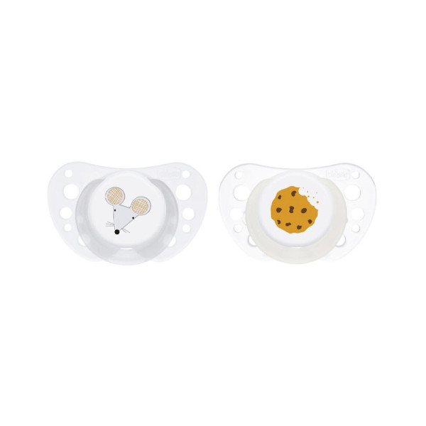 Chicco Chupeta 75035440000 Physio Air Cinza 16-36m X2