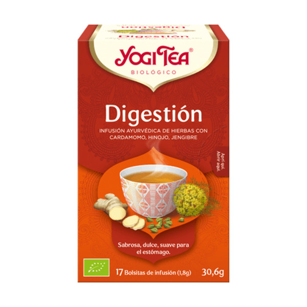 Yogi Tea Digestao Bio 17 Saquetas