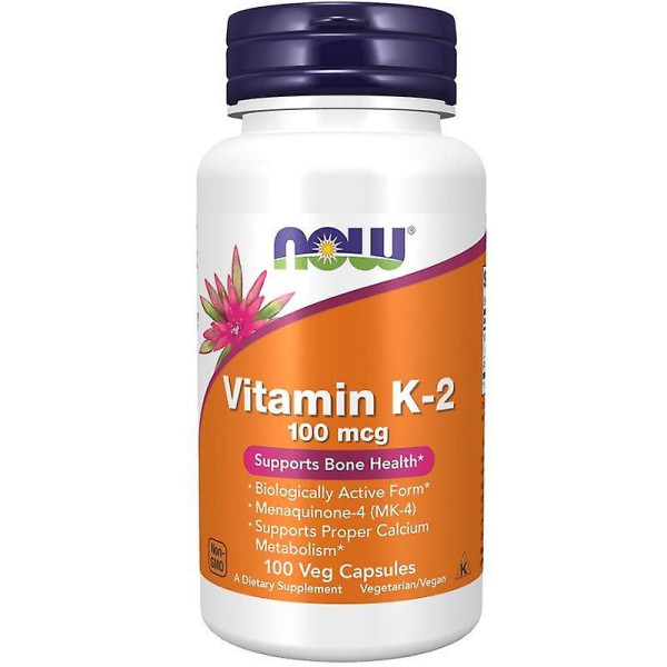 Now Vitamina K-2 100 mcg 100 Caps