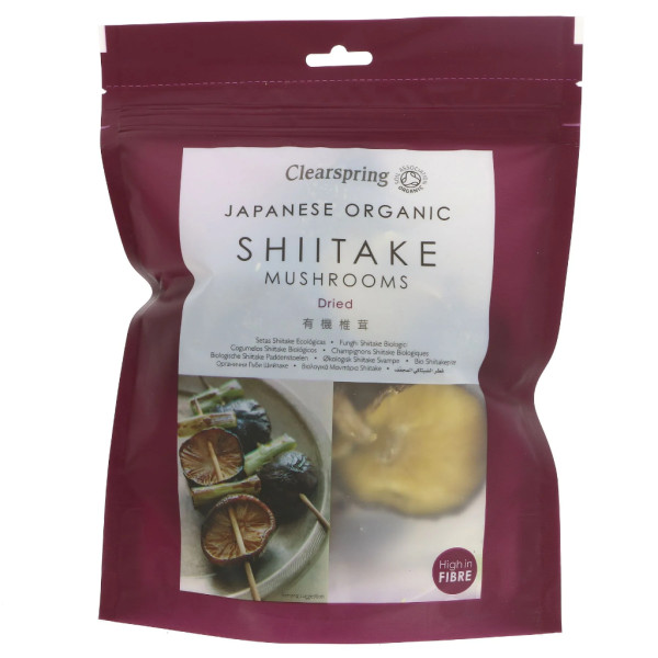 Clearspring Cogumelos Shiitake Bio 40g