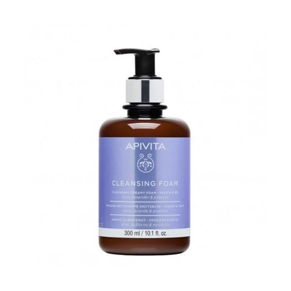 Apivita Espuma Limpeza Rosto/Olhos 300ml