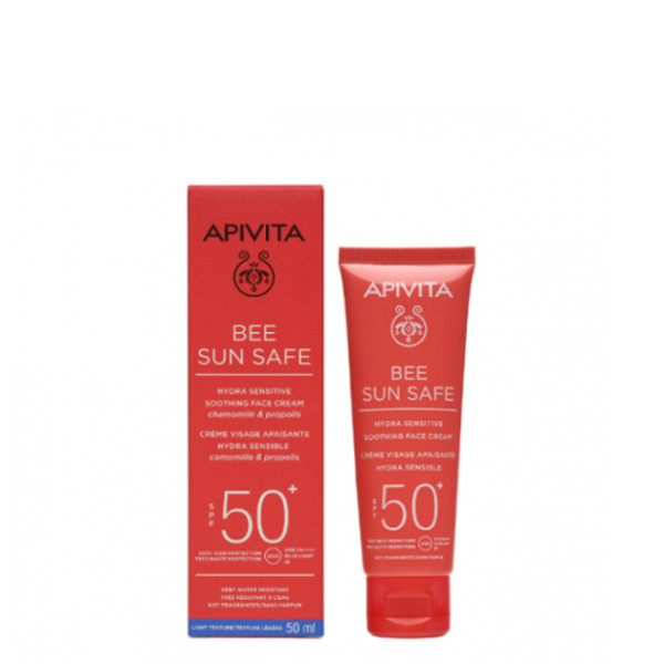 Apivita Bee Sun Safe Creme Hydra Sensitive Spf50+ 50ml