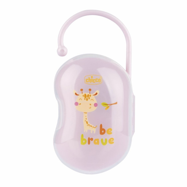 Chicco Porta Chupetas Duplo Rosa