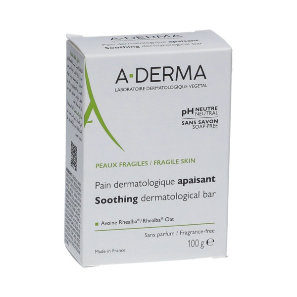 A-Derma Pain Jabón Avena 100g