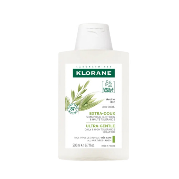 Klorane Capilar Champô Leite Aveia 400ml