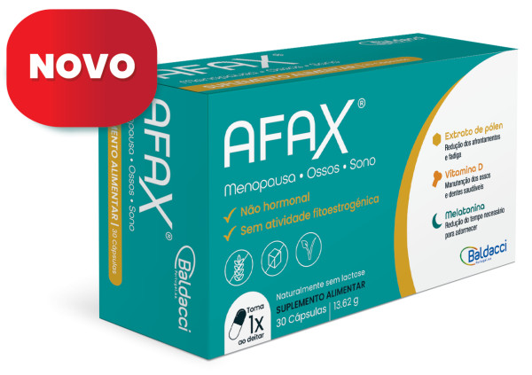 Afax - Menopausia, Huesos, Sueño - Cápsulas X30
