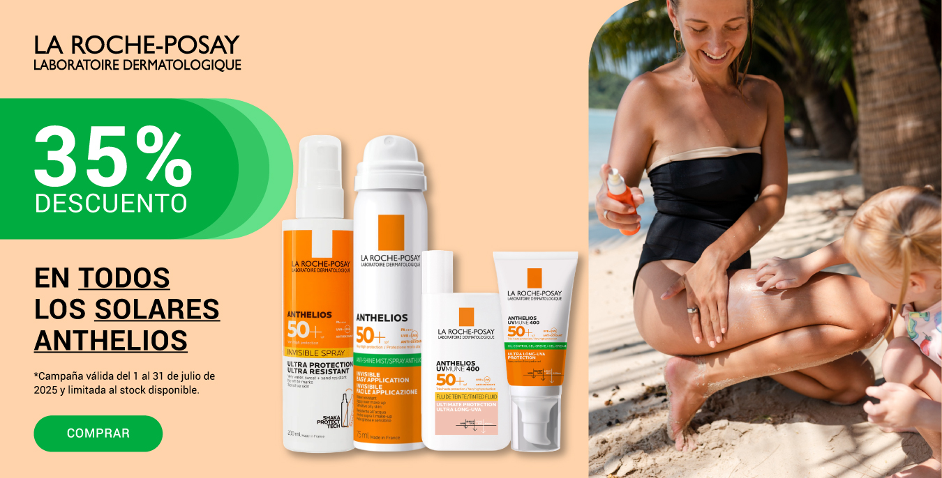 Descuento Anthelios 35% de 01 a 31/07