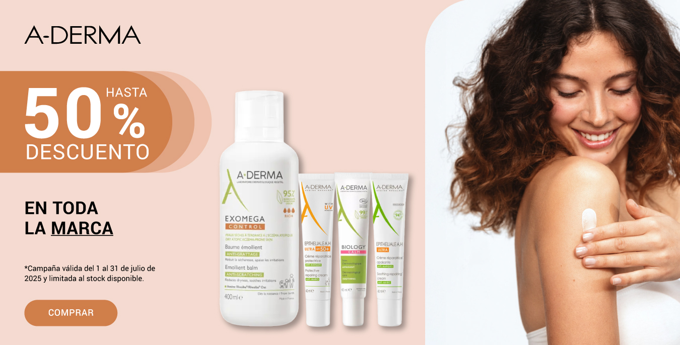Descuento hasta 50% de 01 a 31/07