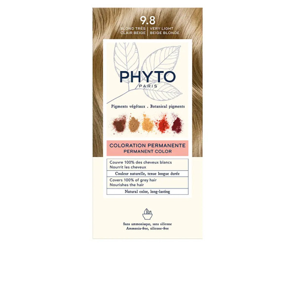 Phytocolor Coloração 9.8 Louro Muito Claro Bege