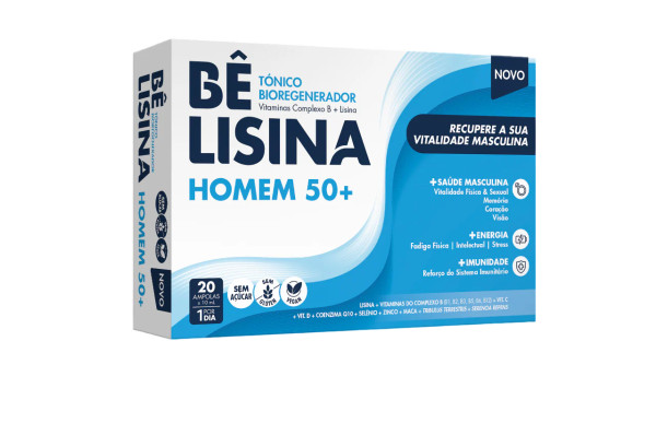 Bêlisina Homem 50+ Ampolas 10ml x20