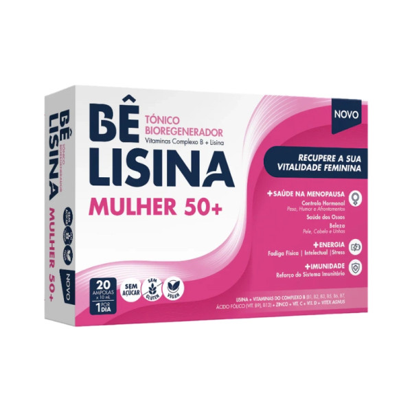 Bêlisina Mulher 50+ Ampolas 10mlx20