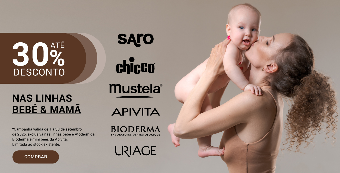 bebe mama até 30% desconto 1 a 30 setembro 2025