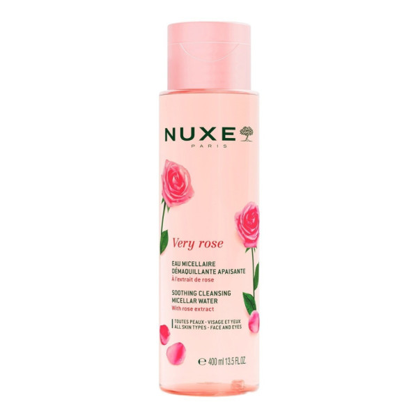 Nuxe Very Rose Água Micelar Desmaquilhante Calmante 400Ml