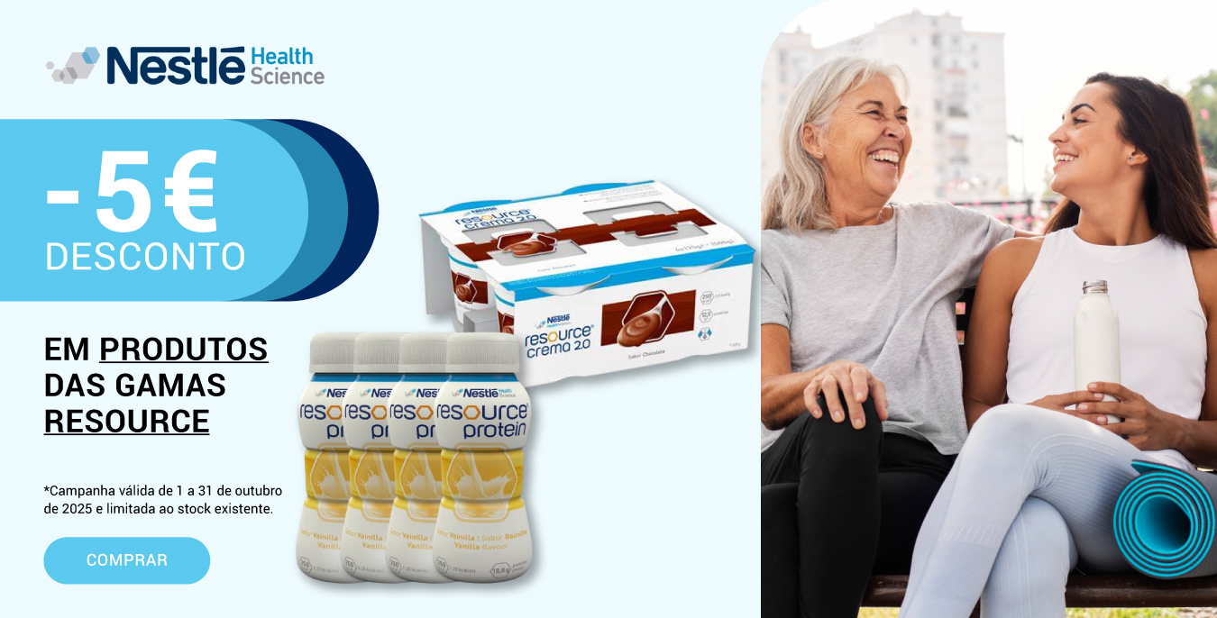 Meritene e Resource -5€ 01 a 31 outubro