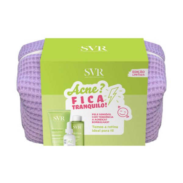 Svr Sebiaclear Rotina Stop Acne Gel + Micro peel + Ampoule AZ