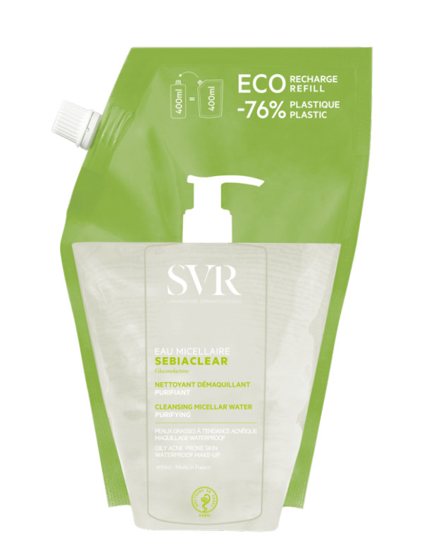 Svr Sebiaclear Agua Micelar Refill 400Ml