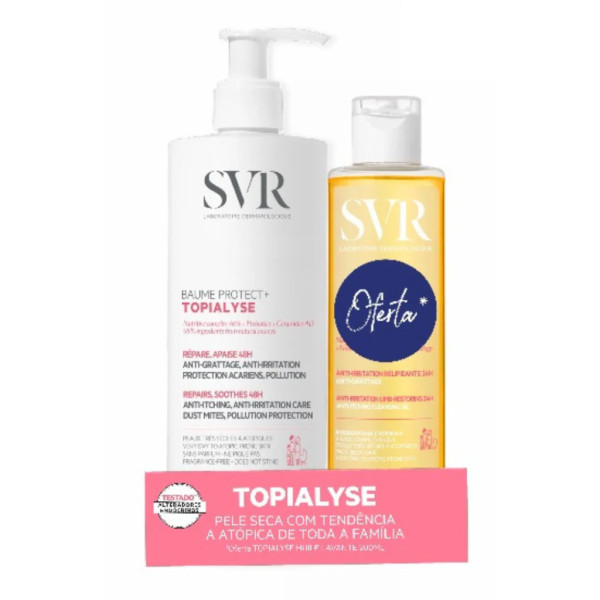 Svr Topialyse Baum Protect + 400ml +  Óleo Micelar 200ml