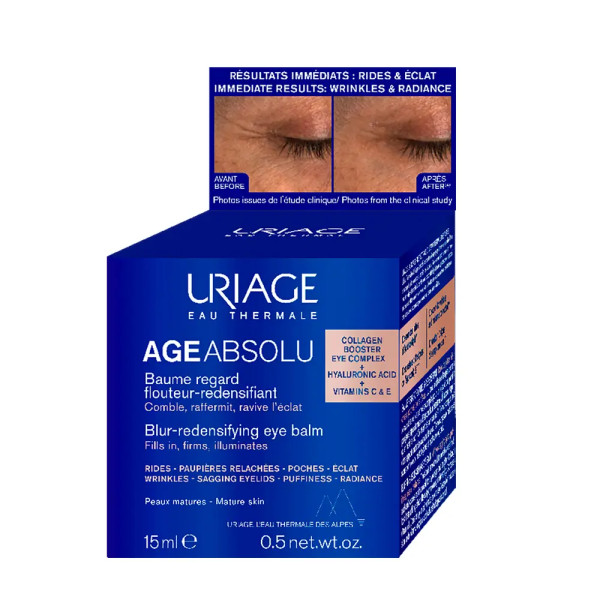 Uriage Age Absolu Bálsamo de Olhos Redensificante 15mL