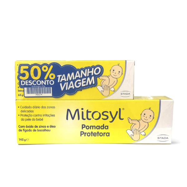 Mitosyl Pomada Protetora 145G + 65G -50% desconto