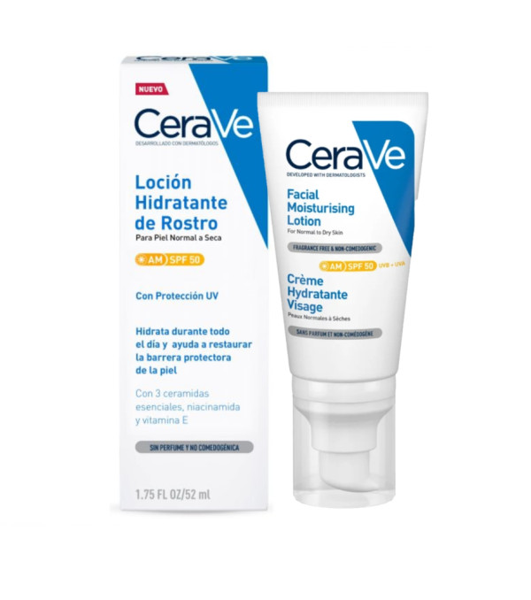 Cerave Loção Facial Am Spf50 52ml Cerave Loção Facial Am Spf50 52ml