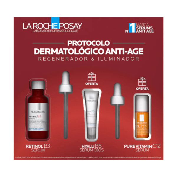 La Roche Posay Coffret - Regenerador e Iluminador -Retinol B3 Sérum - 2025 La Roche Posay Coffret - Regenerador e Iluminador -Retinol B3 Sérum - 2025