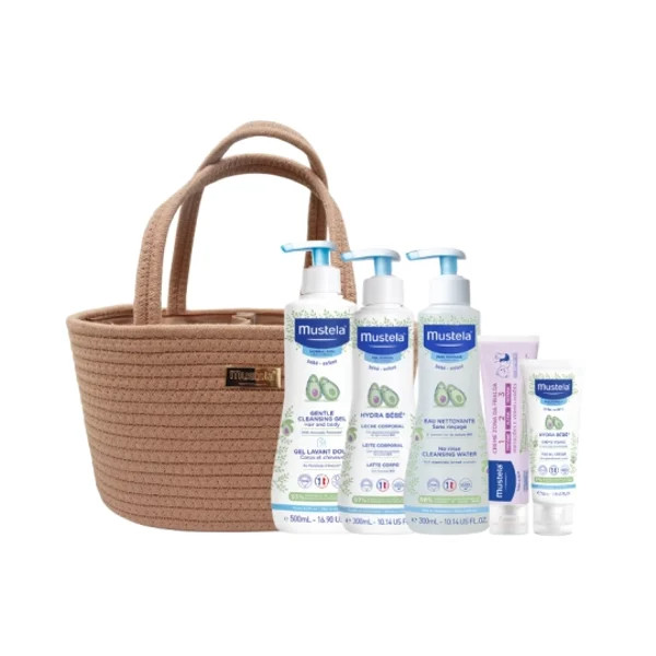 Mustela Kit Cesta Essenciais Bebe Mocca Mustela Kit Cesta Essenciais Bebe Mocca