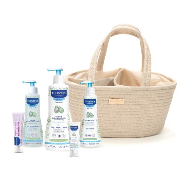Mustela Kit Cesta Essenciais Bebé Bege