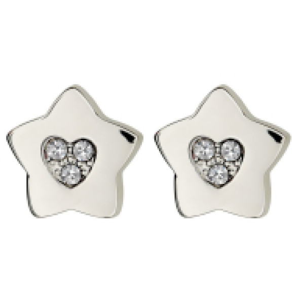 Biojoux Brinco Estrela Coração - BJT716