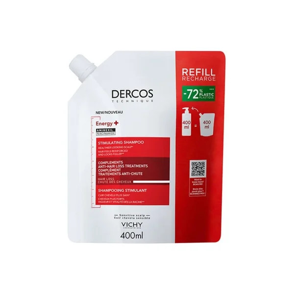 Dercos Estimulante Champô Eco Pack 400ml Dercos Estimulante Champô Eco Pack 400ml