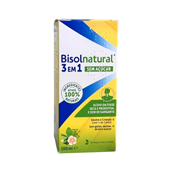 Jarabe sin azúcar Bisolnatural 100 ml