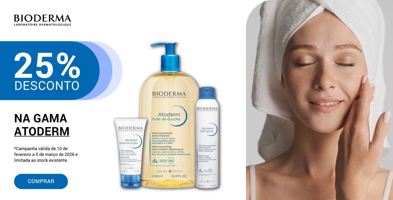 Bioderma Atoderm 25% 10 fev a 05 mar 2026