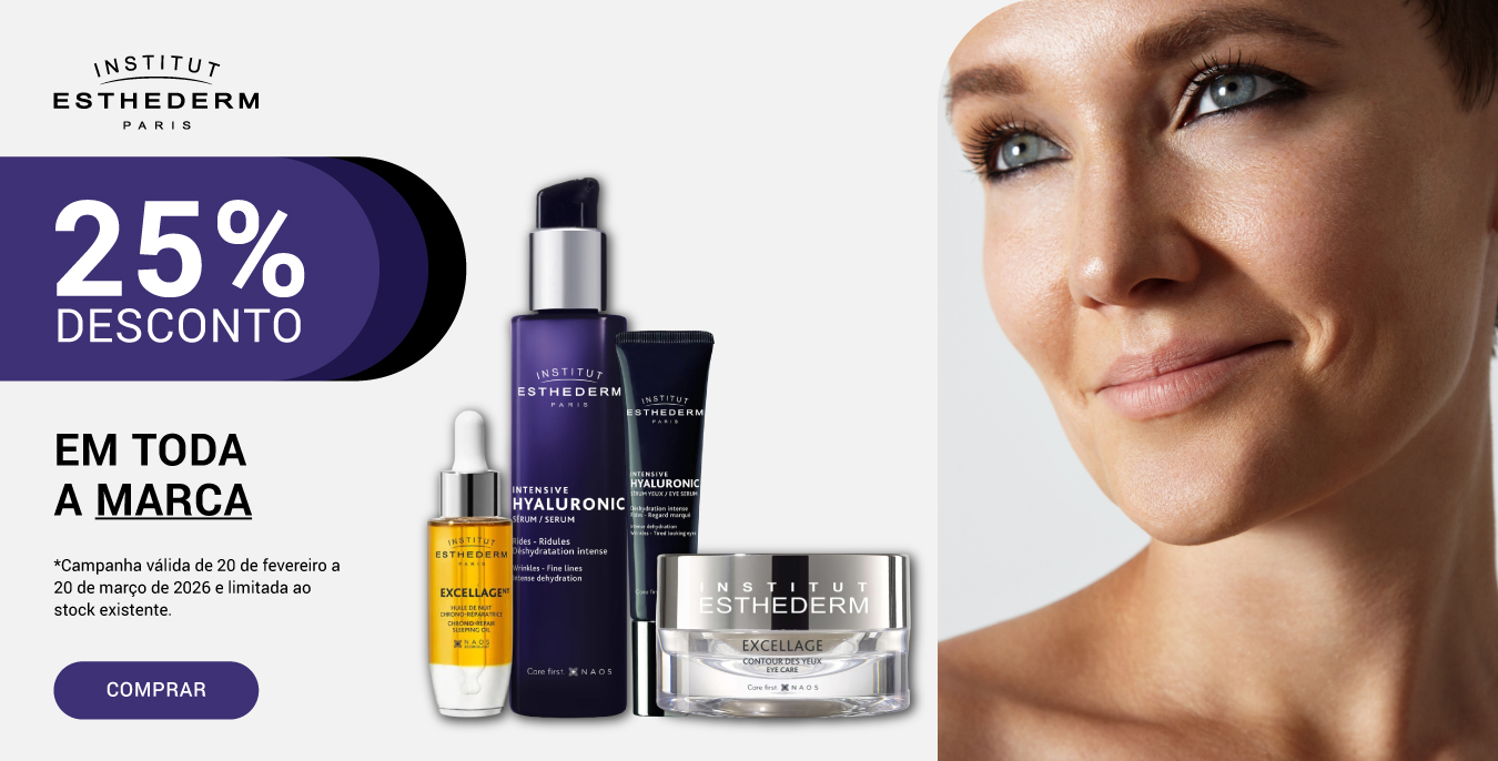 Esthederm 25% 20 fev a 20 mar 2026