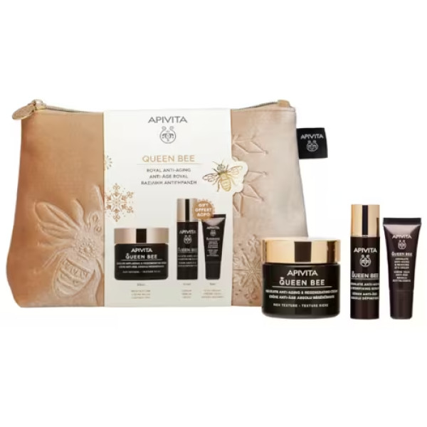 Apivita Queen Bee Creme Rico 50ml + Oferta Sérum + Creme olhos