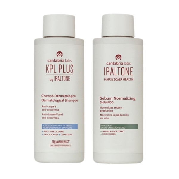 Kpl Plus 200ml + Iraltone Champú Seborregulador 200ml