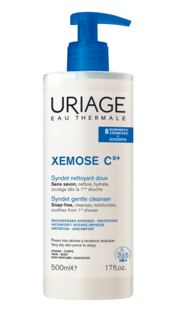 Uriage Xemose C8 Syndet de Limpeza 500ml