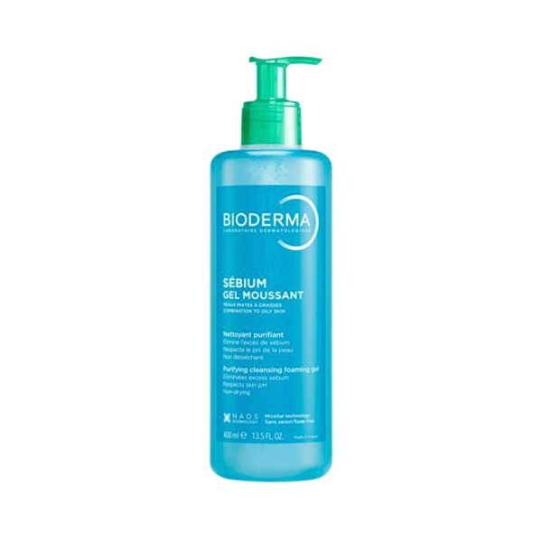 Sebium Bioderma Gel Moussant 400ml preço especial