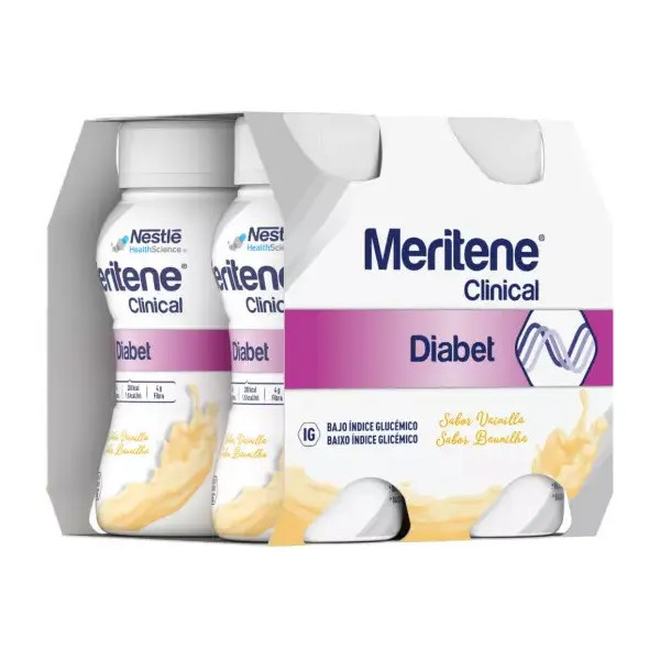 Meritene Clinical - Diabet Baunilha 200mlx4