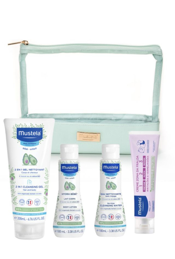 Mustela Kit Bolsa Indispensáveis Bebé Menta