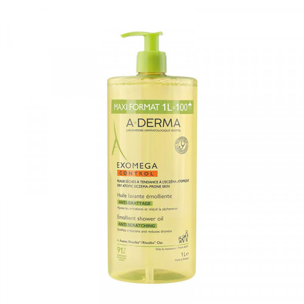 A-Derma Exomega Control Óleo de Duche 1000Ml