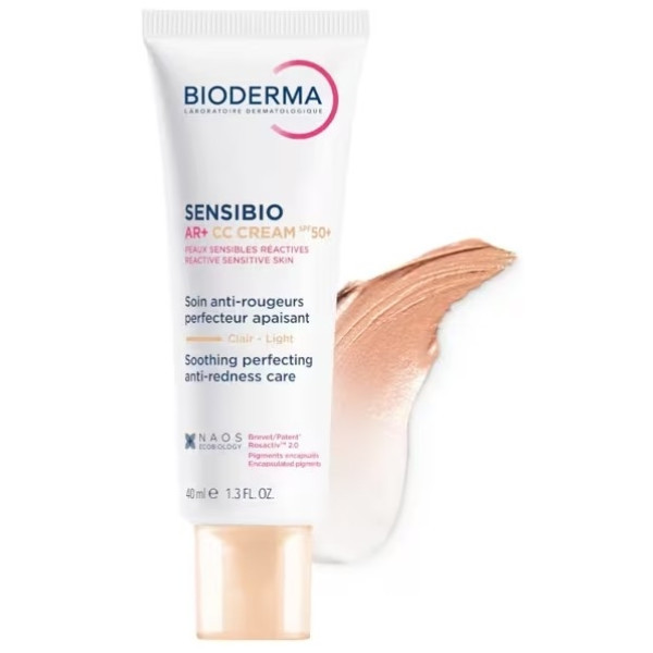 Sensibio Bioderma Ar+ Cc Creme Claro Spf50+ 40Ml