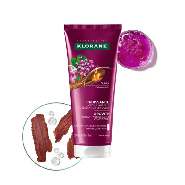 Klorane Capilar - Quinina Balsamo Acelerador de Crescimento 200ml