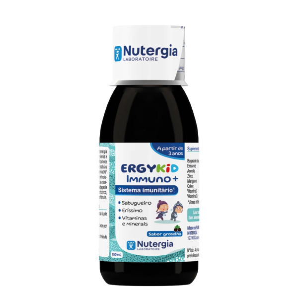 Ergykid Immuno+ - Sistema Imunitário - Solução Oral 150ml