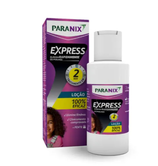 Paranix Express Locao Tratamento de Piolhos 95Ml