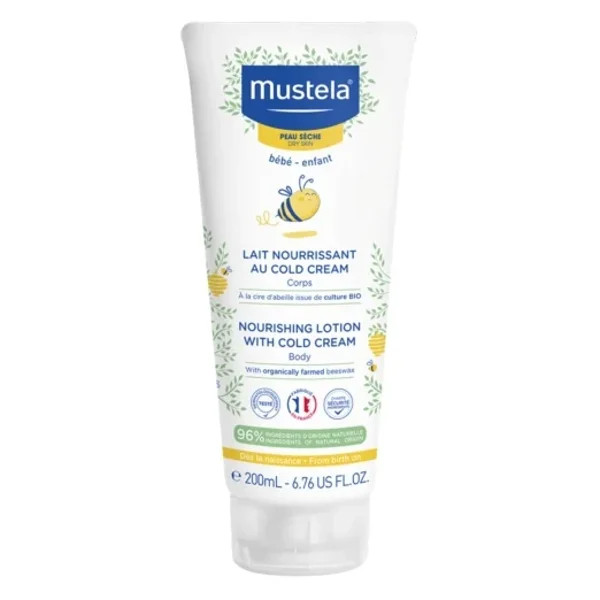 Mustela Ps Leite Corpo Cold Cream Bebe 200Ml