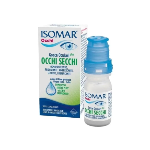 Isomar Occhi Plus Olho Seco Gotas Oftálmicas 10Ml