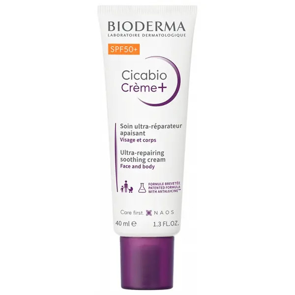 Cicabio Bioderma Creme+ Spf50+ 40ml