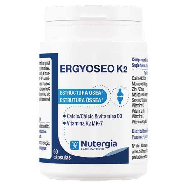 Ergyoseo K2 - Saúde Óssea - 60 caps