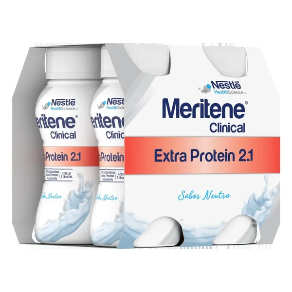 Meritene Clinical - Extra Protein 2.1 - Neutro 4x200ml
