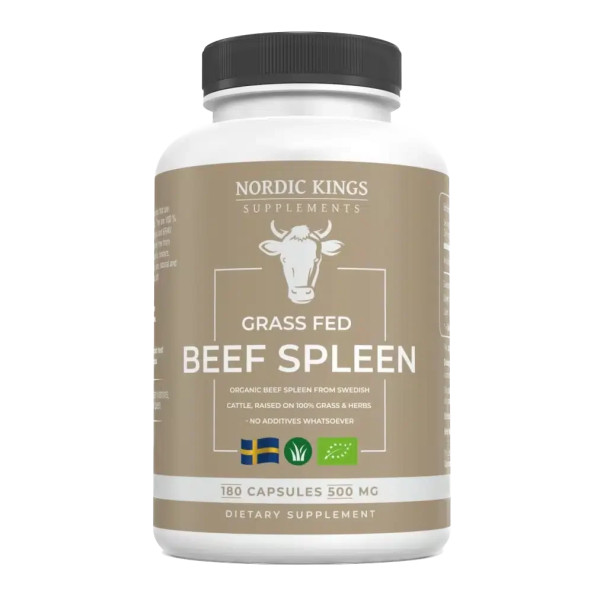 Nordic Kings Beef Spleen - Sistema Imunitário - 180 Caps